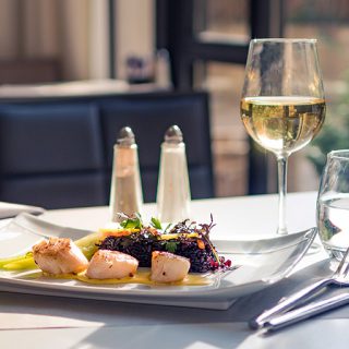 Noix de Saint Jacques riz venere